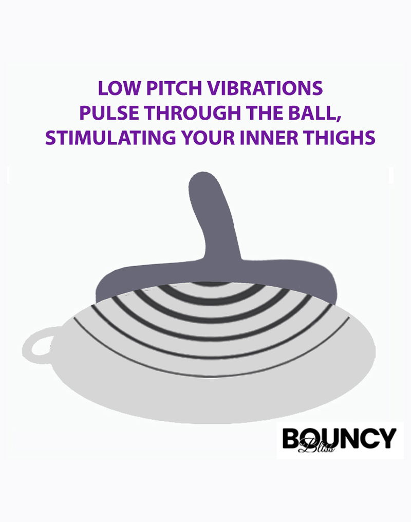 Bouncy Bliss – Flow – Zit-vibrator – Paars