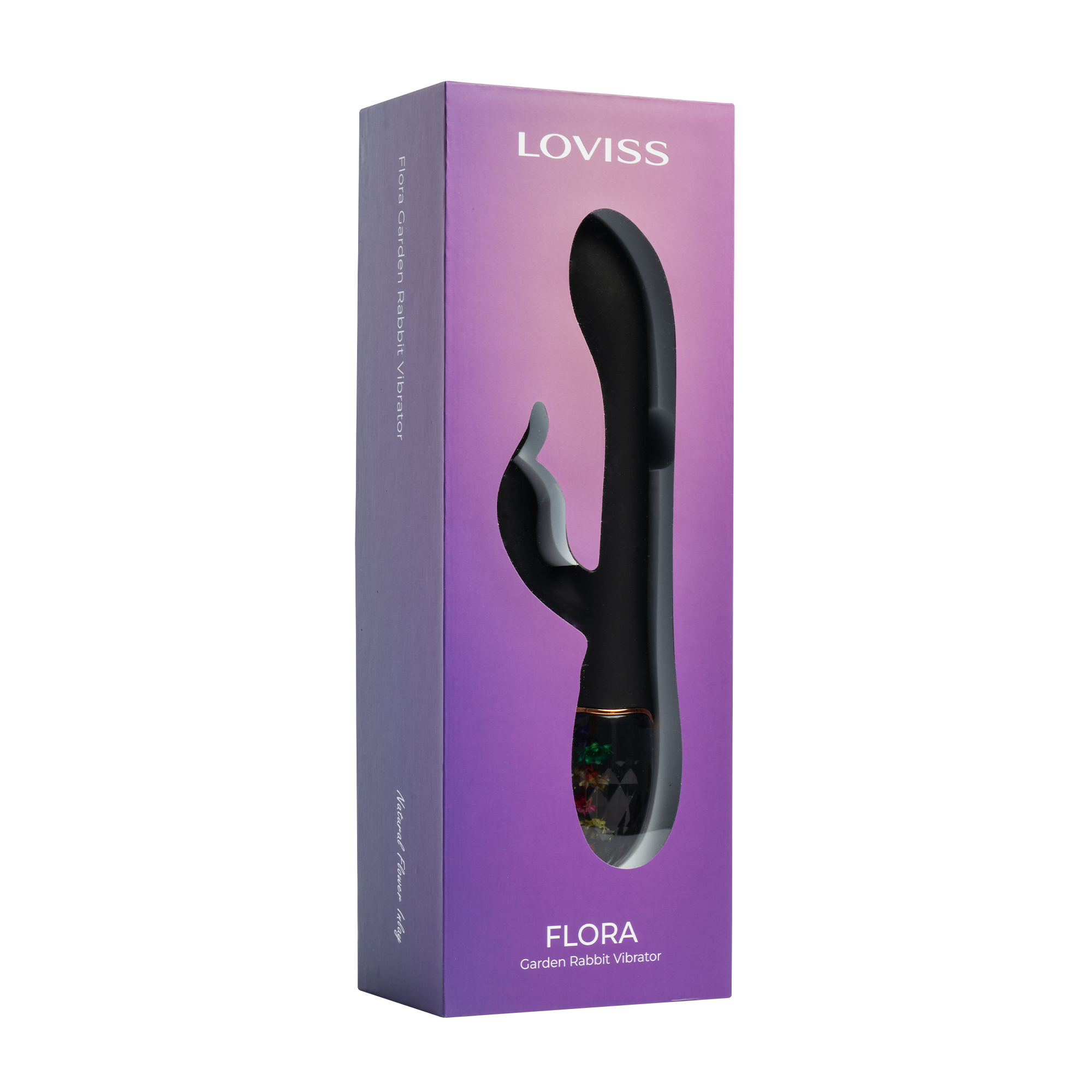 LOVISS – Flora – Garden Rabbit-vibrator – Zwart