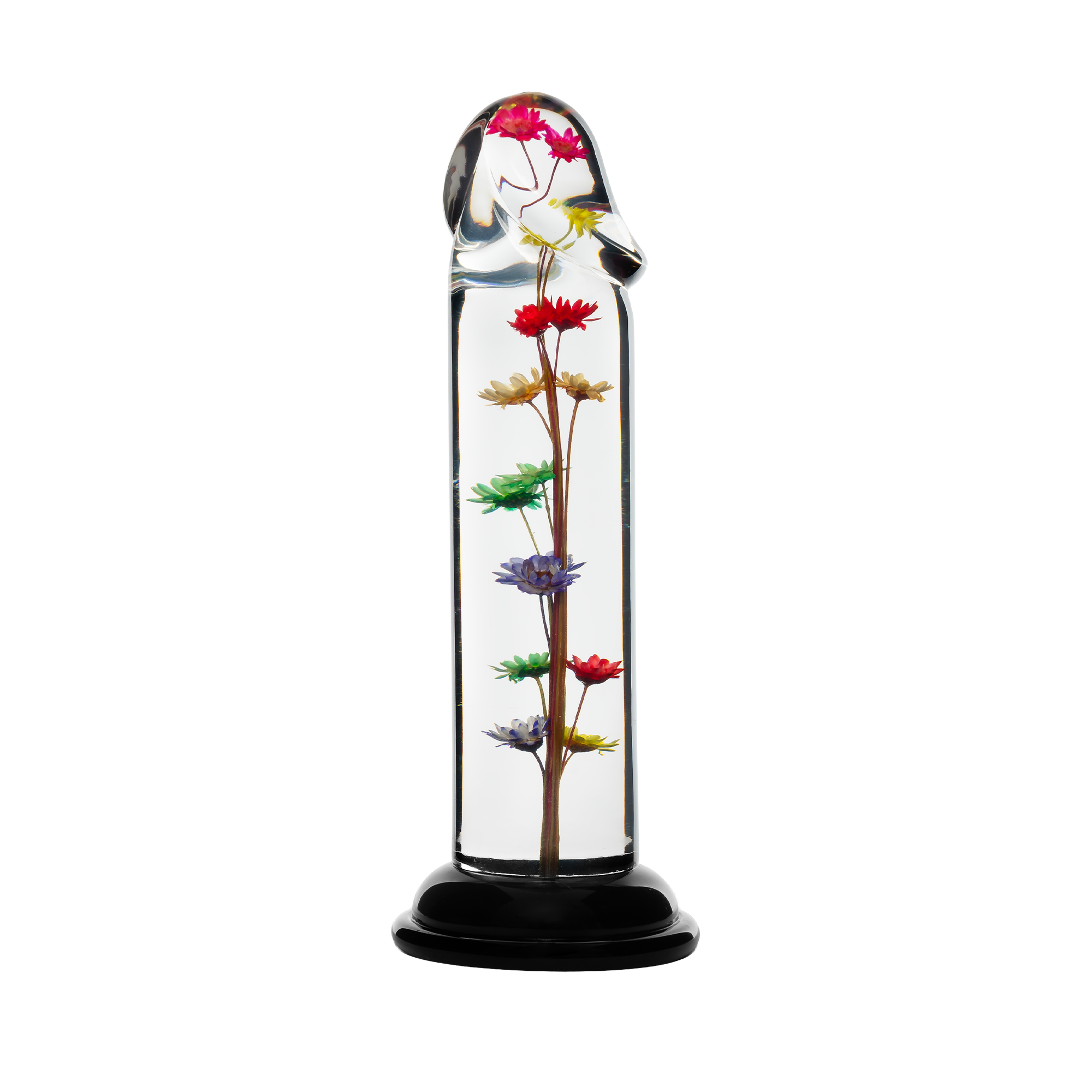 LOVISS – Helichrysum – Garden Flower Dildo Smooth – Transparant