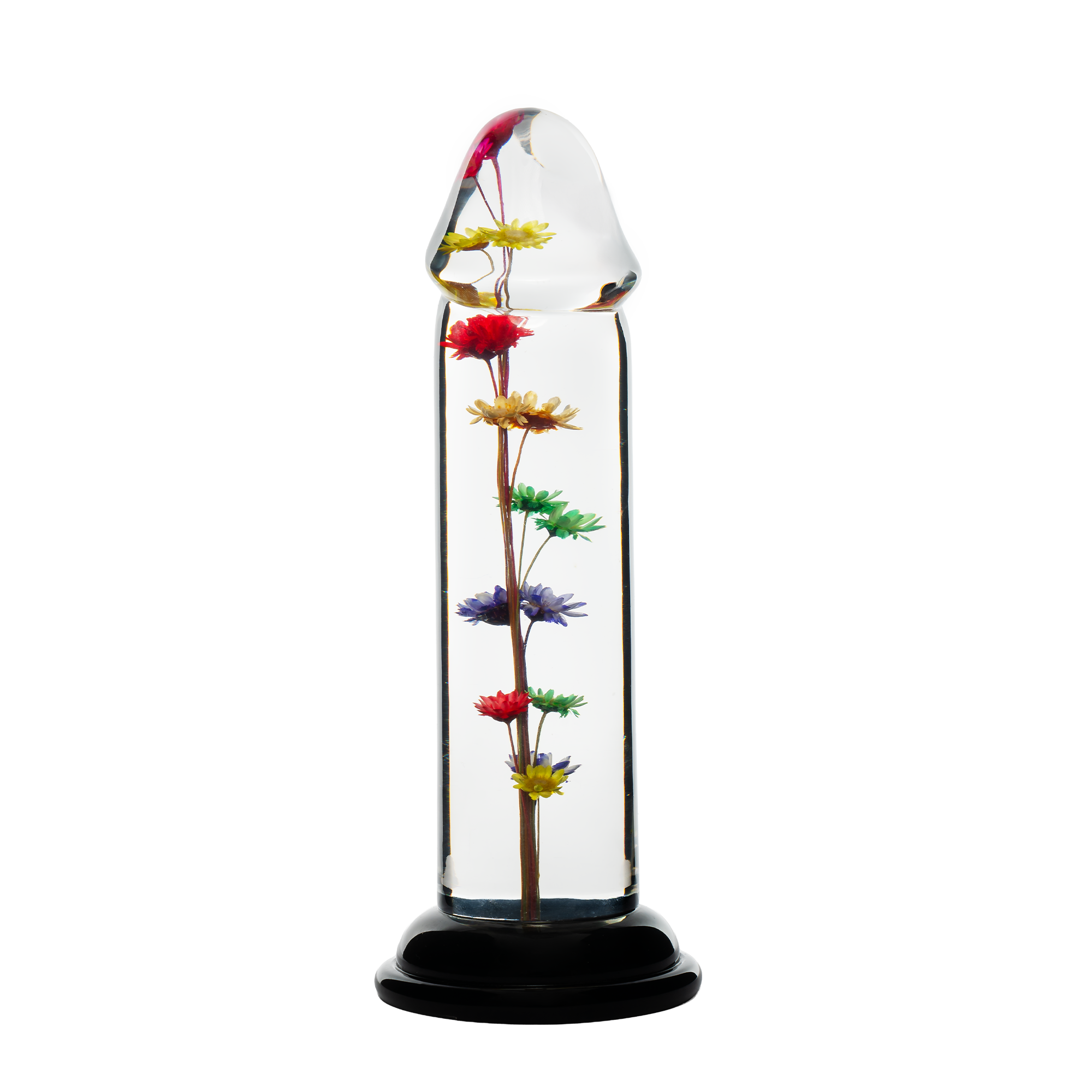 LOVISS – Helichrysum – Garden Flower Dildo Smooth – Transparant