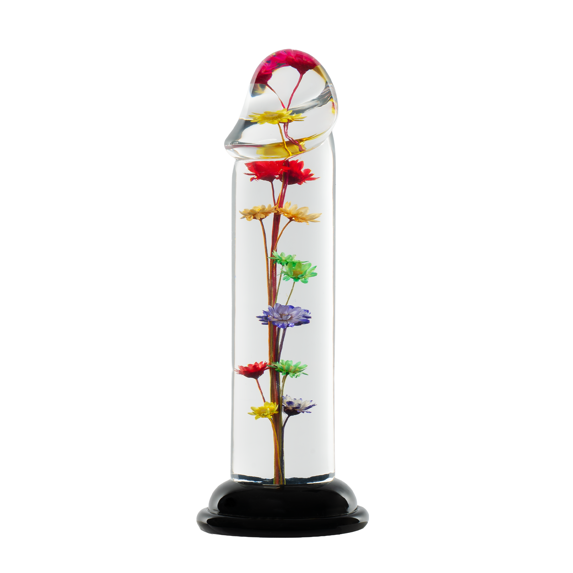 LOVISS – Helichrysum – Garden Flower Dildo Smooth – Transparant