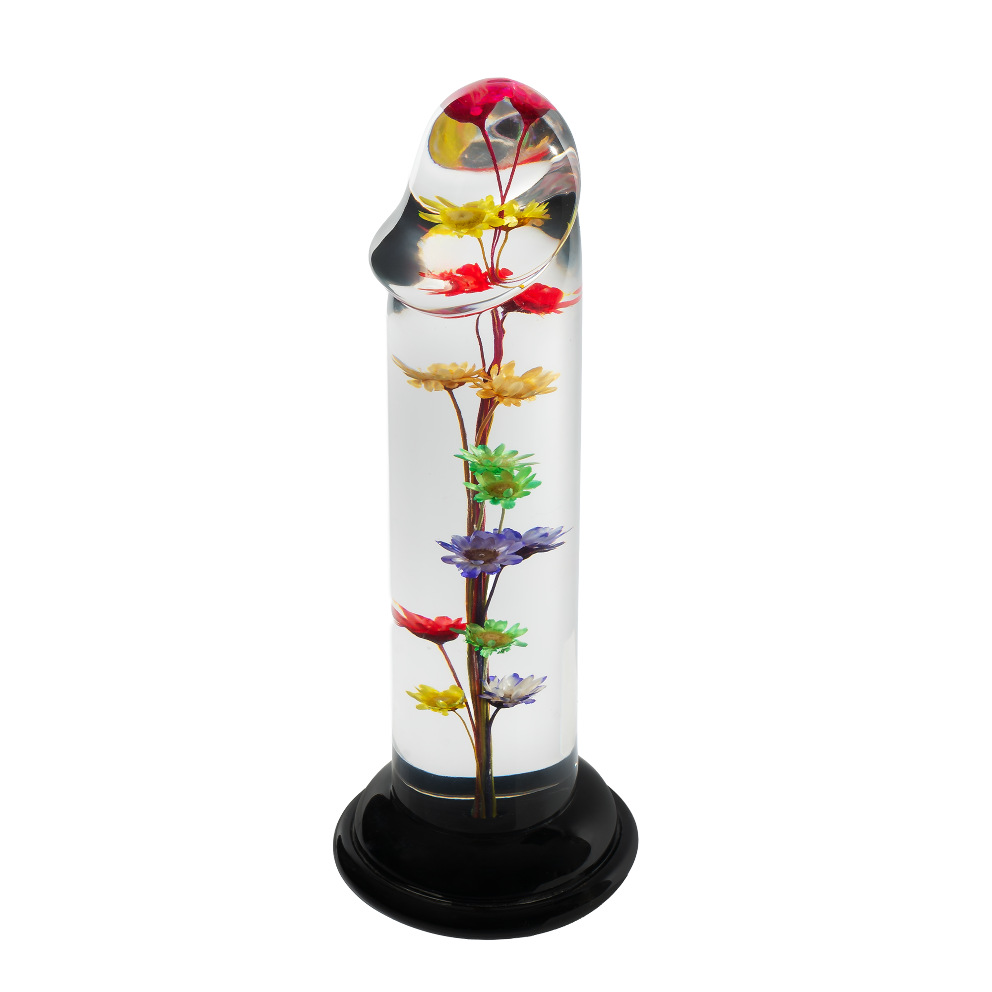 LOVISS – Helichrysum – Garden Flower Dildo Smooth – Transparant