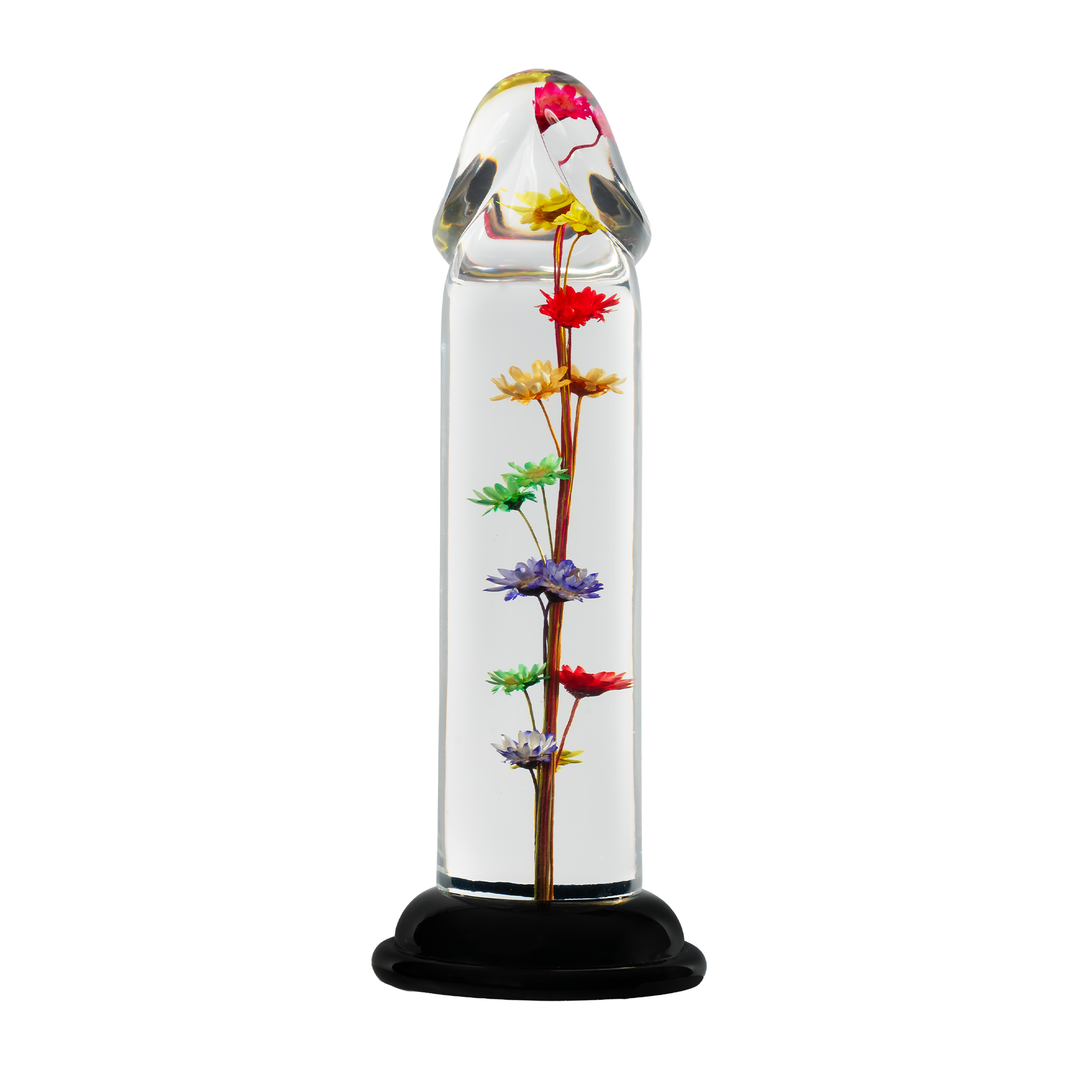 LOVISS – Helichrysum – Garden Flower Dildo Smooth – Transparant