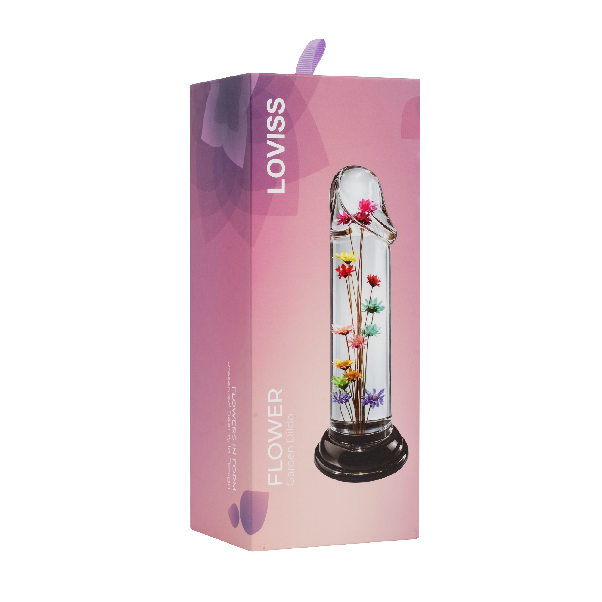 LOVISS – Helichrysum – Garden Flower Dildo Smooth – Transparant