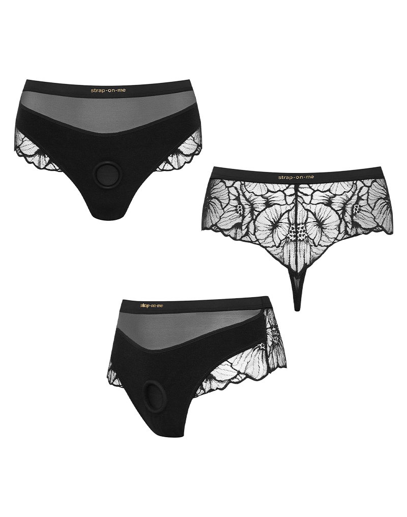 Strap-On-Me – Sublime-harnas – Zwart