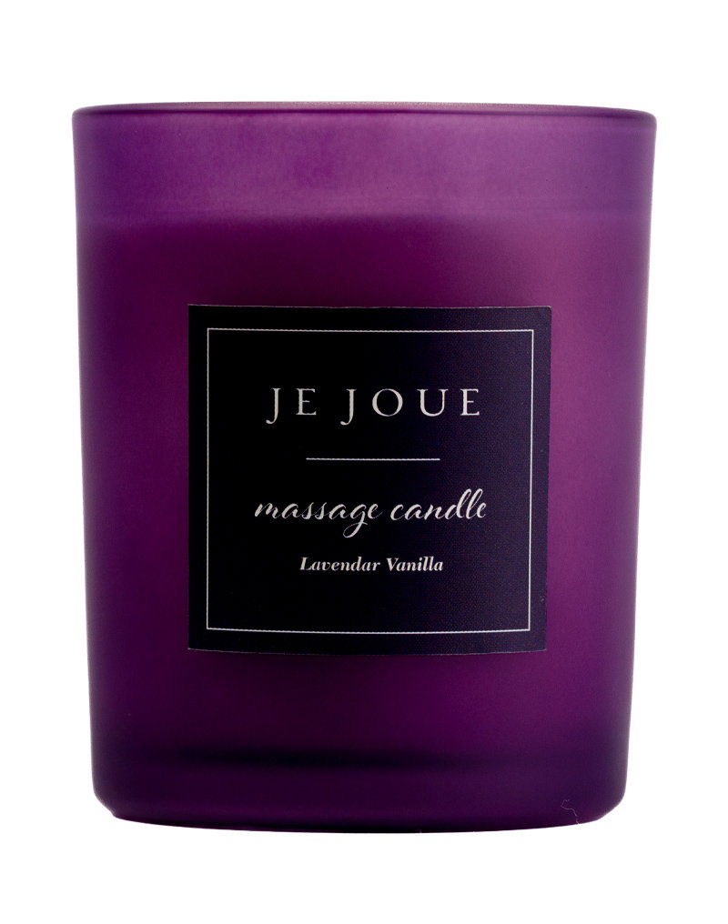 Je Joue – Massagekaars – Lavendel-vanille – 160 g – Paars